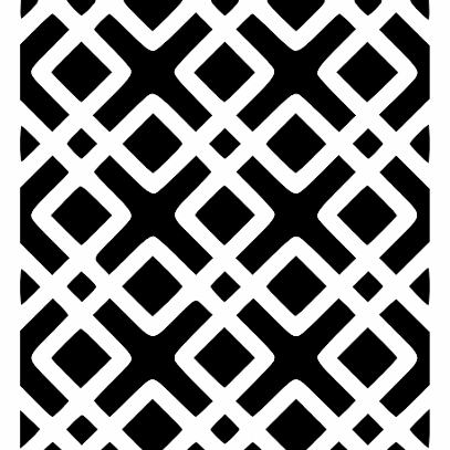 Black and white geometric pattern